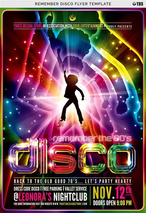 Disco Flyer Template Free